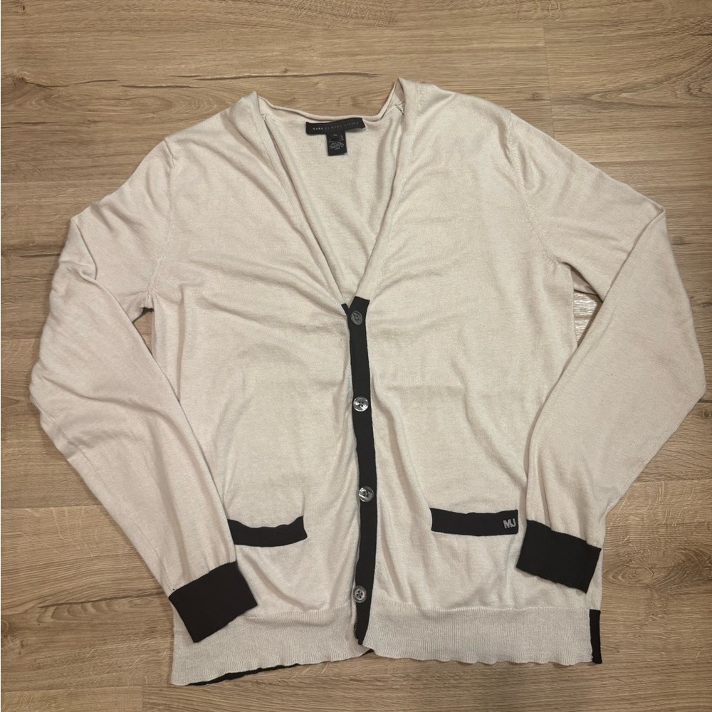 Marc by Marc Jacobs Women’s Cardigan Beige Black XL